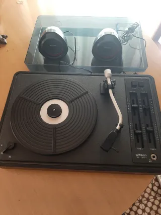 Tocadiscos Wilson SL-301 Negro
