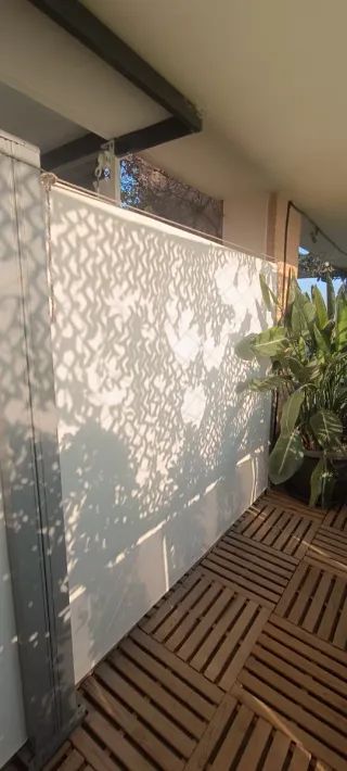 Toldo lateral retráctil