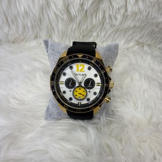 Reloj SKYLINE Negro y Dorado para Hombre
