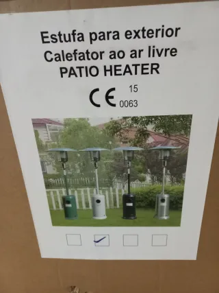 Estufa seta exterior