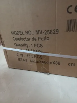 Estufa seta exterior