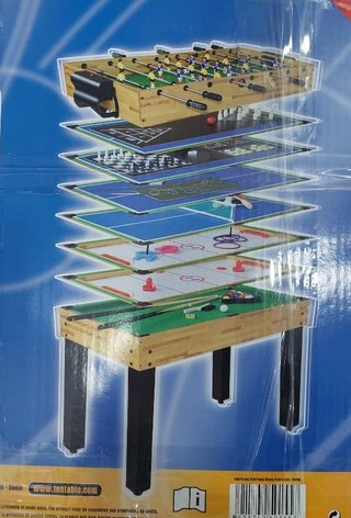 MESA DE MULTIJUEGOS 12-1 TEKTABLE + CAJA