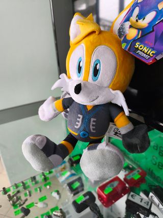 Peluche Sonic Prime Tails Nine 32cm