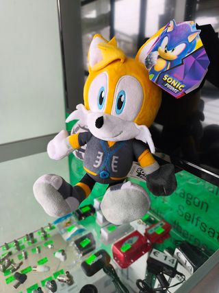 Peluche Sonic Prime Tails Nine 32cm