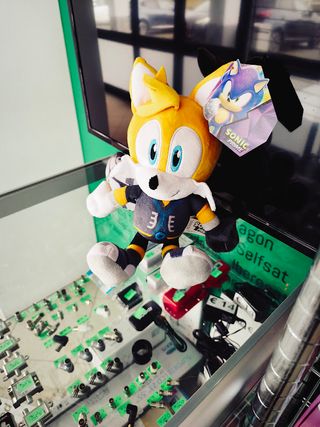 Peluche Sonic Prime Tails Nine 32cm