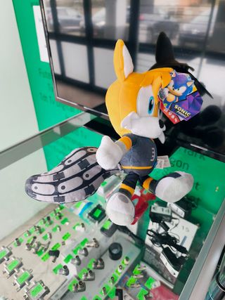 Peluche Sonic Prime Tails Nine 32cm