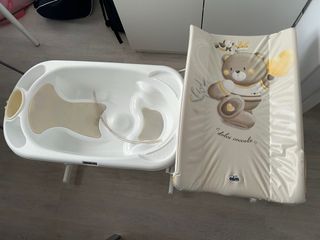 Bañera cambiador bebé
