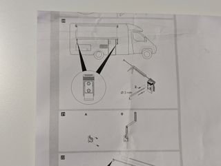 Kit sujección toldo Camper