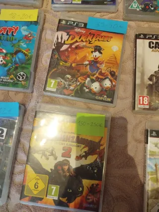 Lote Videojuegos PS3 y Wii