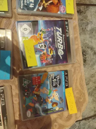 Lote Videojuegos PS3 y Wii