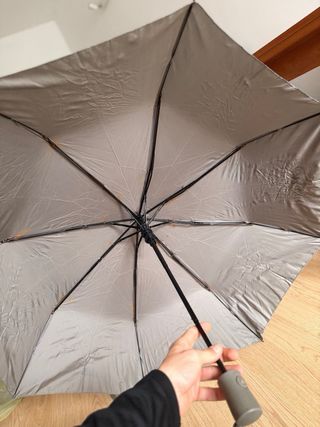 Paraguas Ale-Hop Gris Plegable