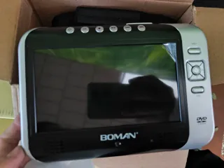 Reproductor DVD Portátil Boman 7 MPEG-4