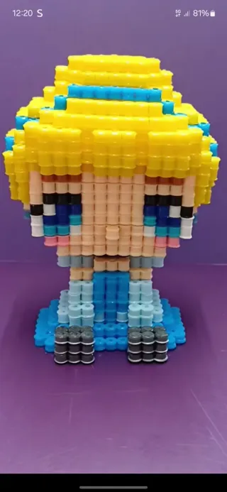 Figuras Hama Beads 3D el personaje que quierass