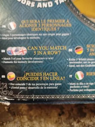 Juego de mesa Harry Potter Match