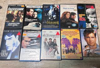 Cintas VHS Películas Varias