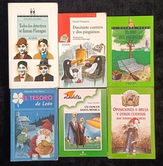 LOTE 52 LIBROS INFANTIL Y JUVENIL LECTURA COLEGIO