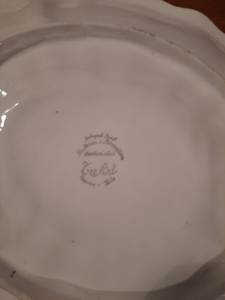 Fruttiera ceramica vintage anni '80