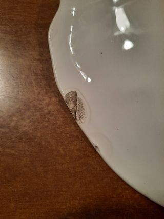 Fruttiera ceramica vintage anni '80