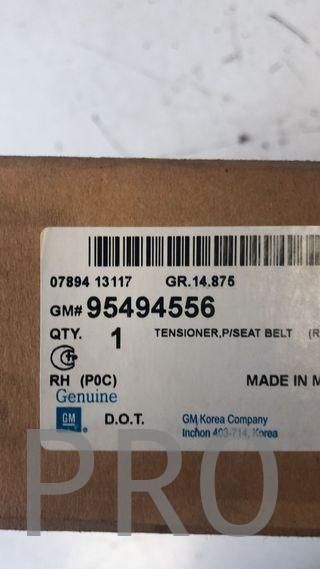 PRETENSOR CINTURON SEGURIDAD DERECHA OPEL ANTARA