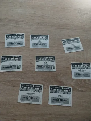 Lote de 22 cromos Real Madrid