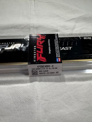 Ram Kingston FURY DDR5 8GB 5600MT/s KF556C40BB-8