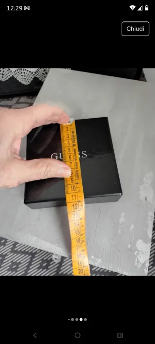 Scatola regalo Guess nera