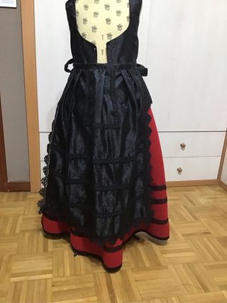 Traje regional piñorra niña