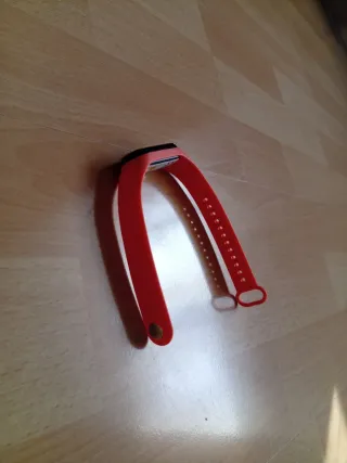 Reloj digital naranja