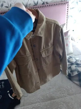 Sobrecamisa Zara Beige 4_5 años  Talla grande