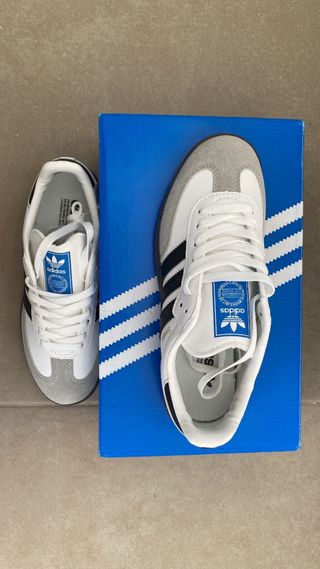 Adidas Samba OG Blanco y Negro.