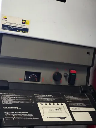 Caldera Gas Saunier Duval Blanca