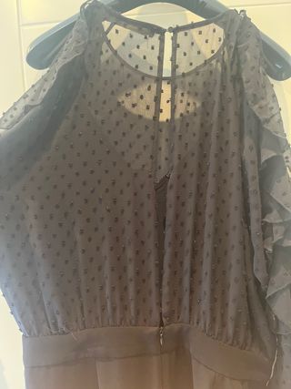 Mono elegante Zara negro