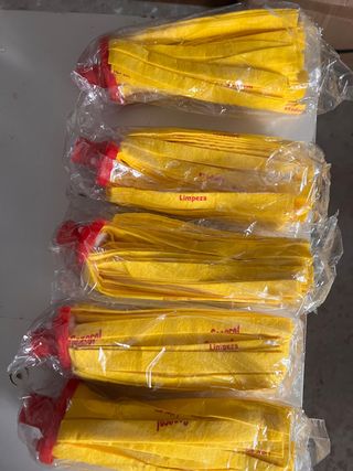 Pack 10 Esfregonas Amarelas