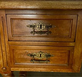 Escritorio antiguo madera maciza
