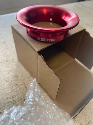 Tobera de admisión roja 28mm