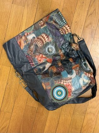 Borsa Desigual messenger “Happy”boho multicolor