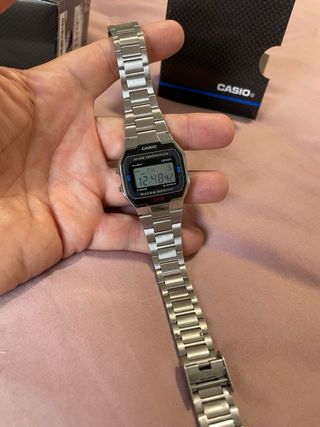 Reloj Casio Vintage Digital Plata