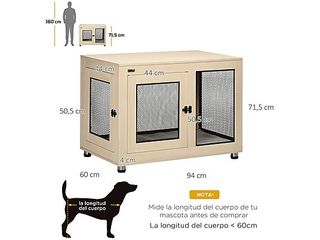 Jaula Perro 94x60x71,5 cm
