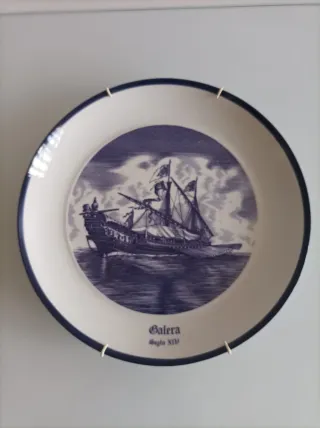 Platos tema barcos antiguos