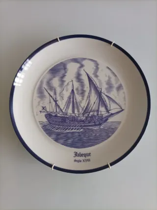 Platos tema barcos antiguos