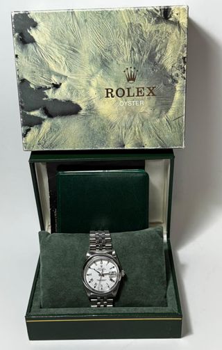Rolex Oyster Perpetual Date 15000 Acero