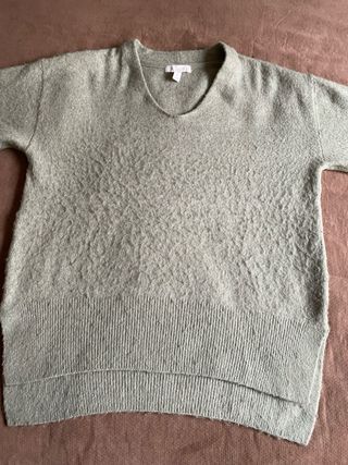 Jersey H&M Lana Verde Talla XS