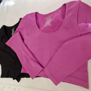 Tops Deportivos Manga Larga Talla L Nuevos