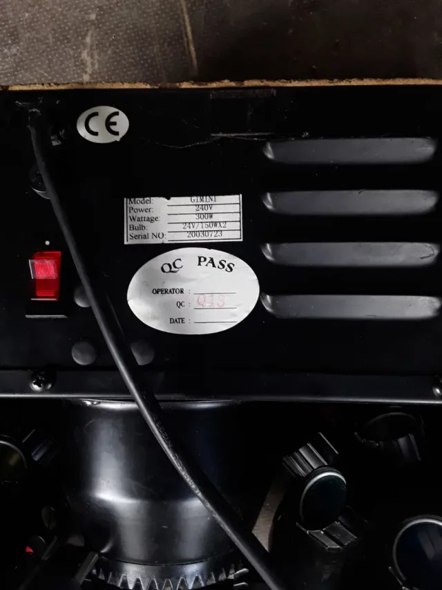 Doble bola efecto luz GIMINI