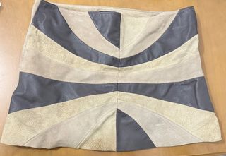 Falda Vero Moda Beige y Marrón