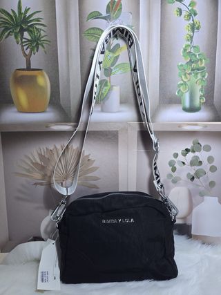 Bolso Bimba y Lola Beige Nylon