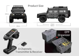 Coche RC Mjx H8 H8H Crawler