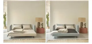Sofá Cama 2 Plazas verde menta maison du monde