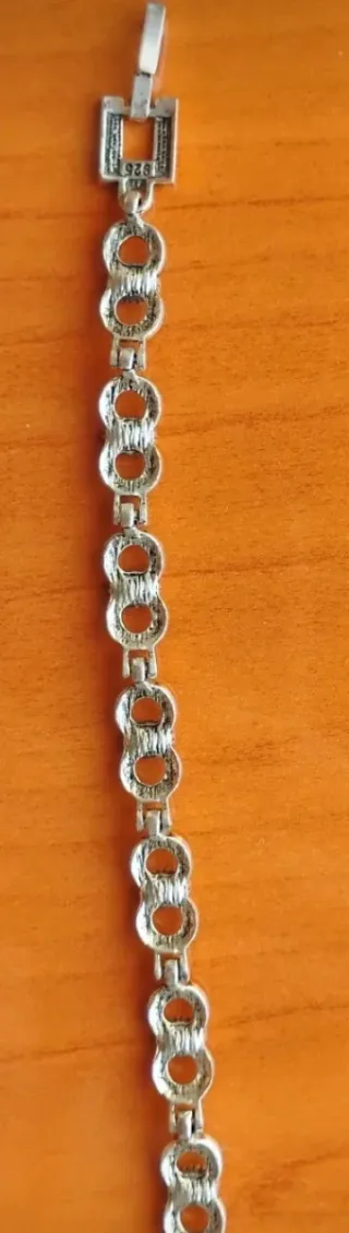 Pulsera Plata 925 con Piedras Multicolor