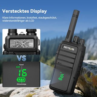 2 Walkie-Talkies Retevis RT21H Nuevos